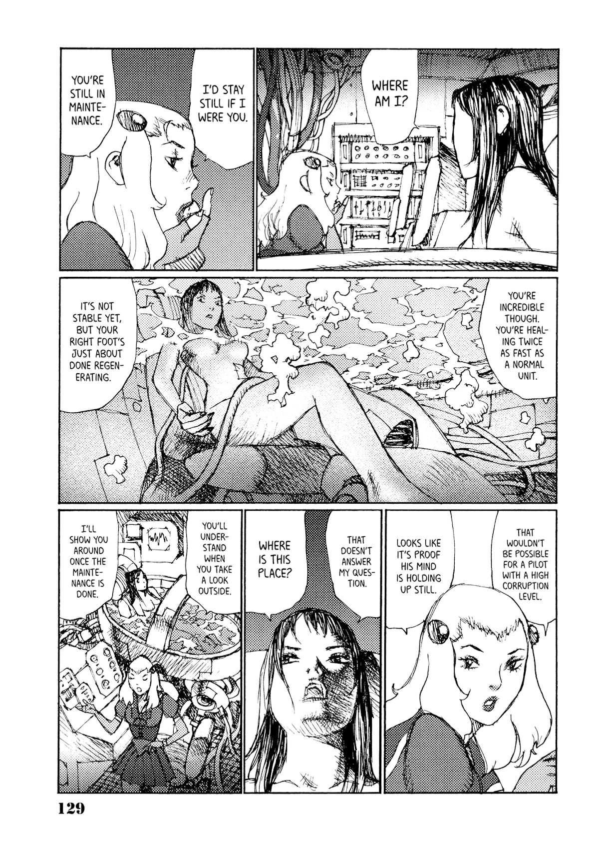 Joshi Kouhei Chapter 30 page 13 - Chapter 30: The Mercenaries' Afternoon 01