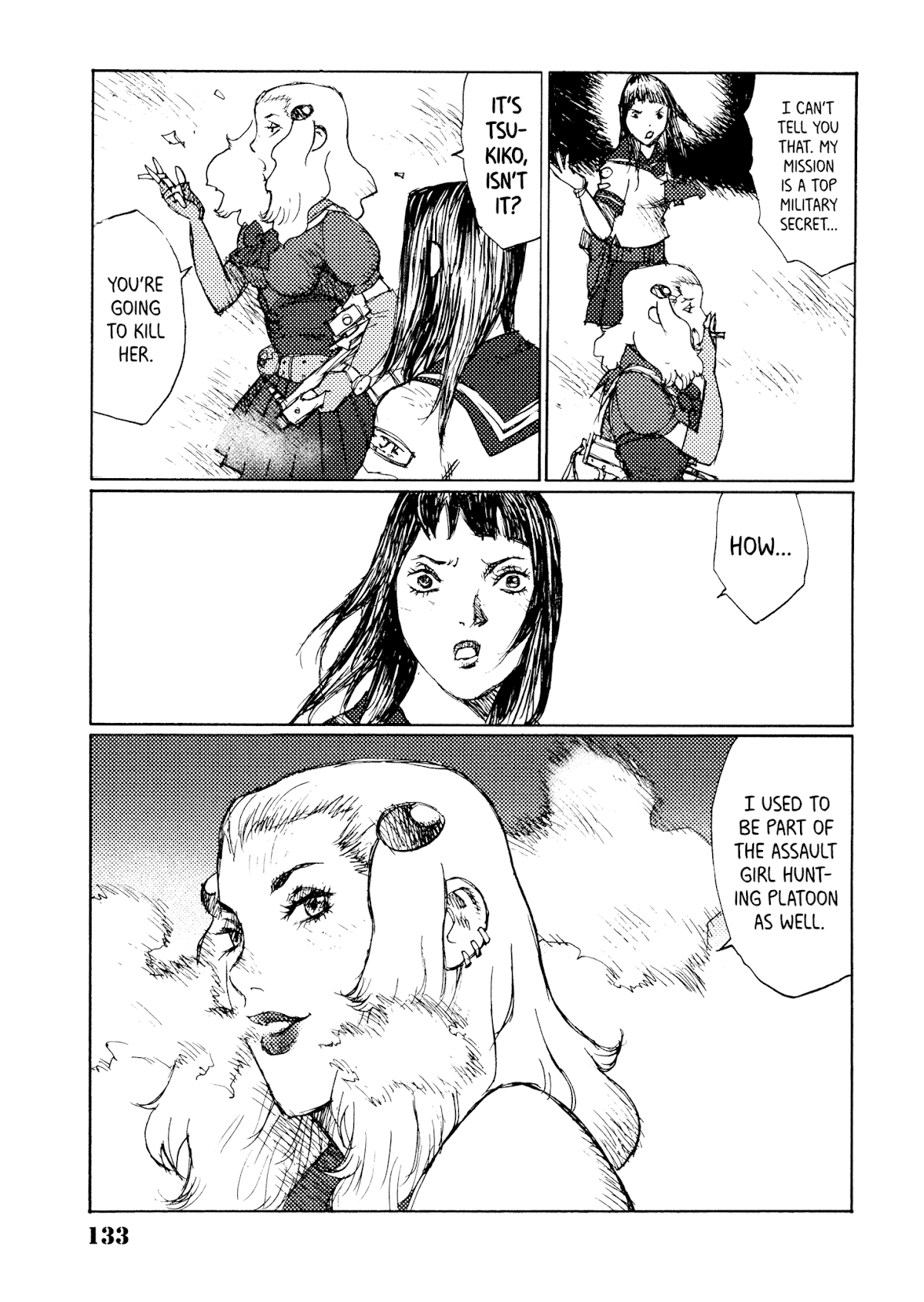 Joshi Kouhei Chapter 30 page 17 - Chapter 30: The Mercenaries' Afternoon 01