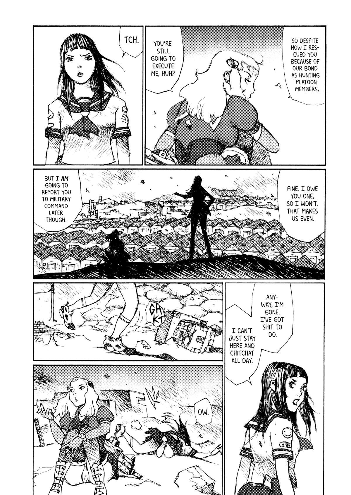 Joshi Kouhei Chapter 30 page 19 - Chapter 30: The Mercenaries' Afternoon 01