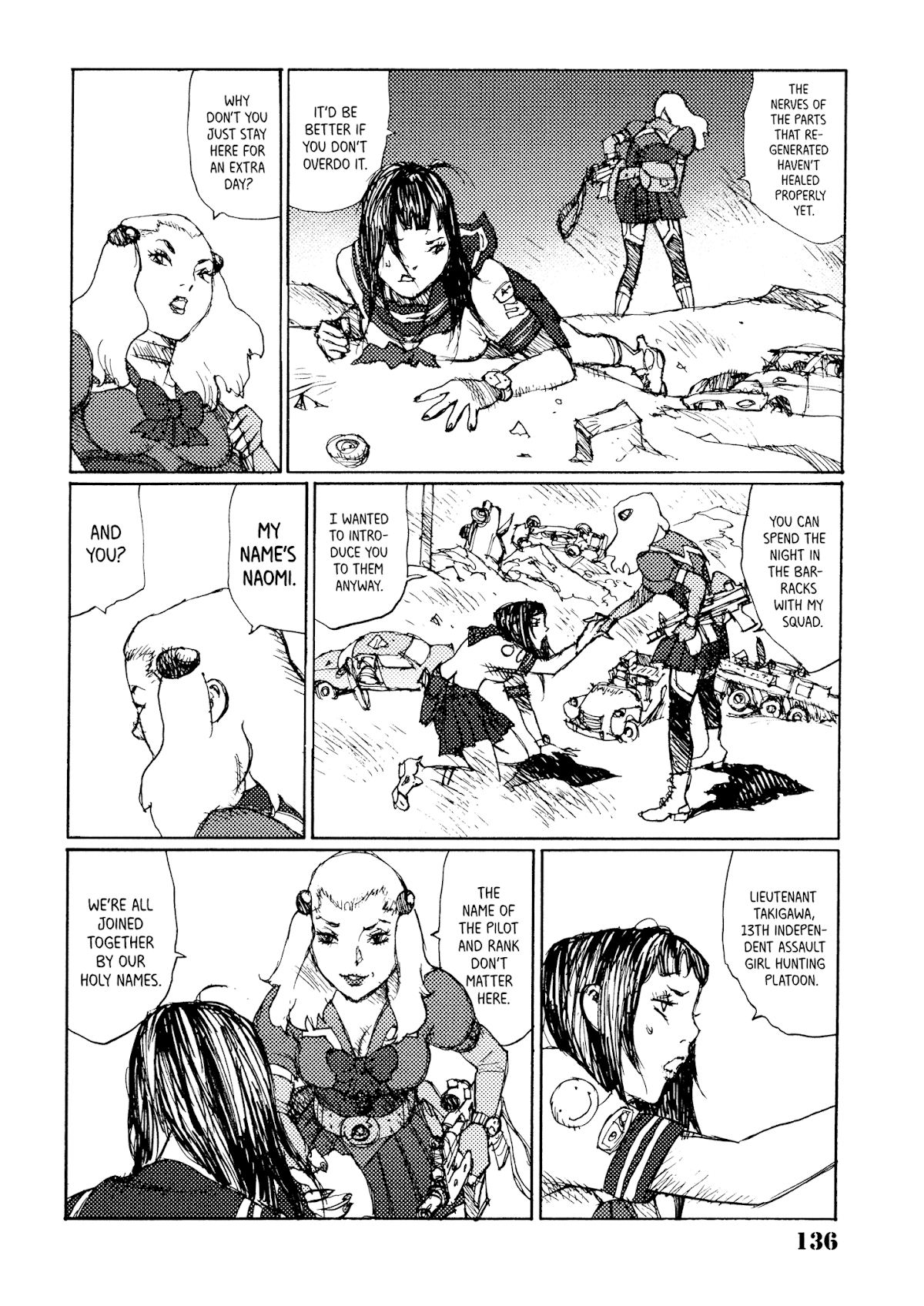 Joshi Kouhei Chapter 30 page 20 - Chapter 30: The Mercenaries' Afternoon 01