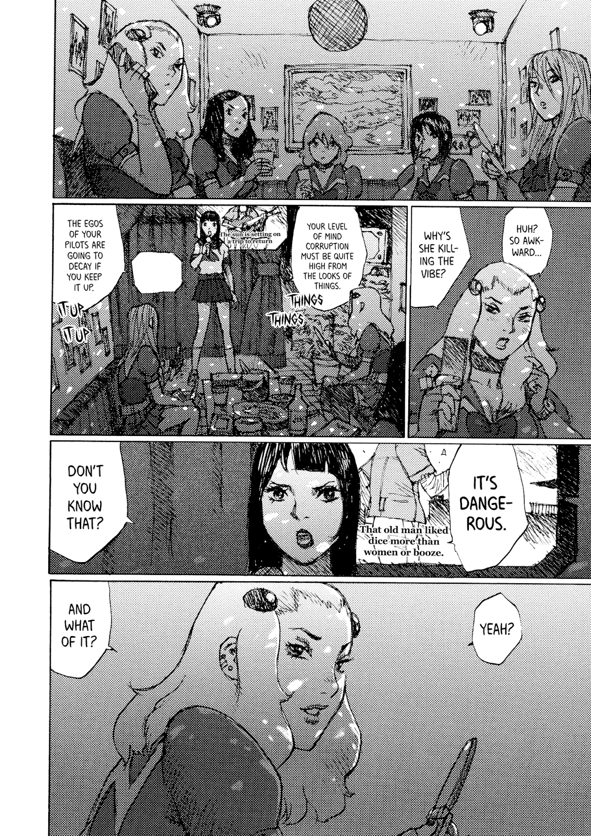 Joshi Kouhei Chapter 30 page 28 - Chapter 30: The Mercenaries' Afternoon 01