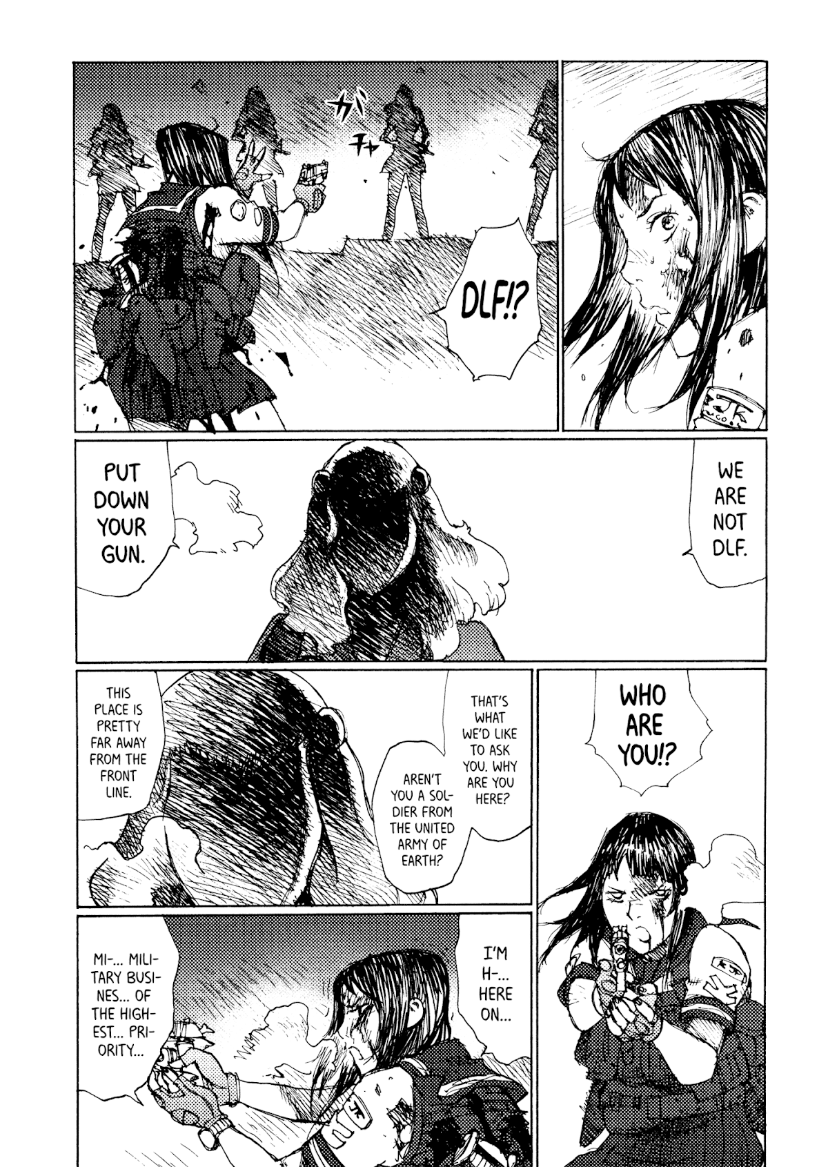 Joshi Kouhei Chapter 30 page 9 - Chapter 30: The Mercenaries' Afternoon 01