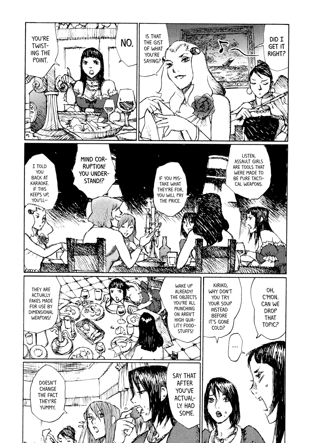 Joshi Kouhei Chapter 31 page 10 - Chapter 31: The Mercenaries' Afternoon 02