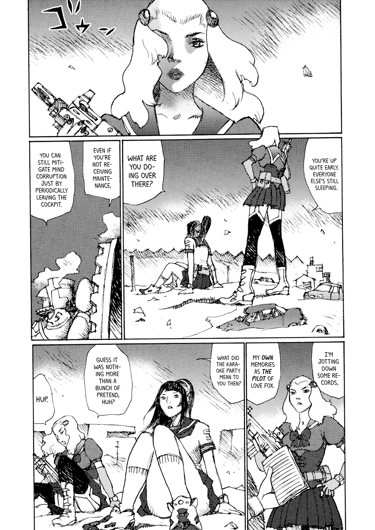 Joshi Kouhei Chapter 31 page 3 - Chapter 31: The Mercenaries' Afternoon 02