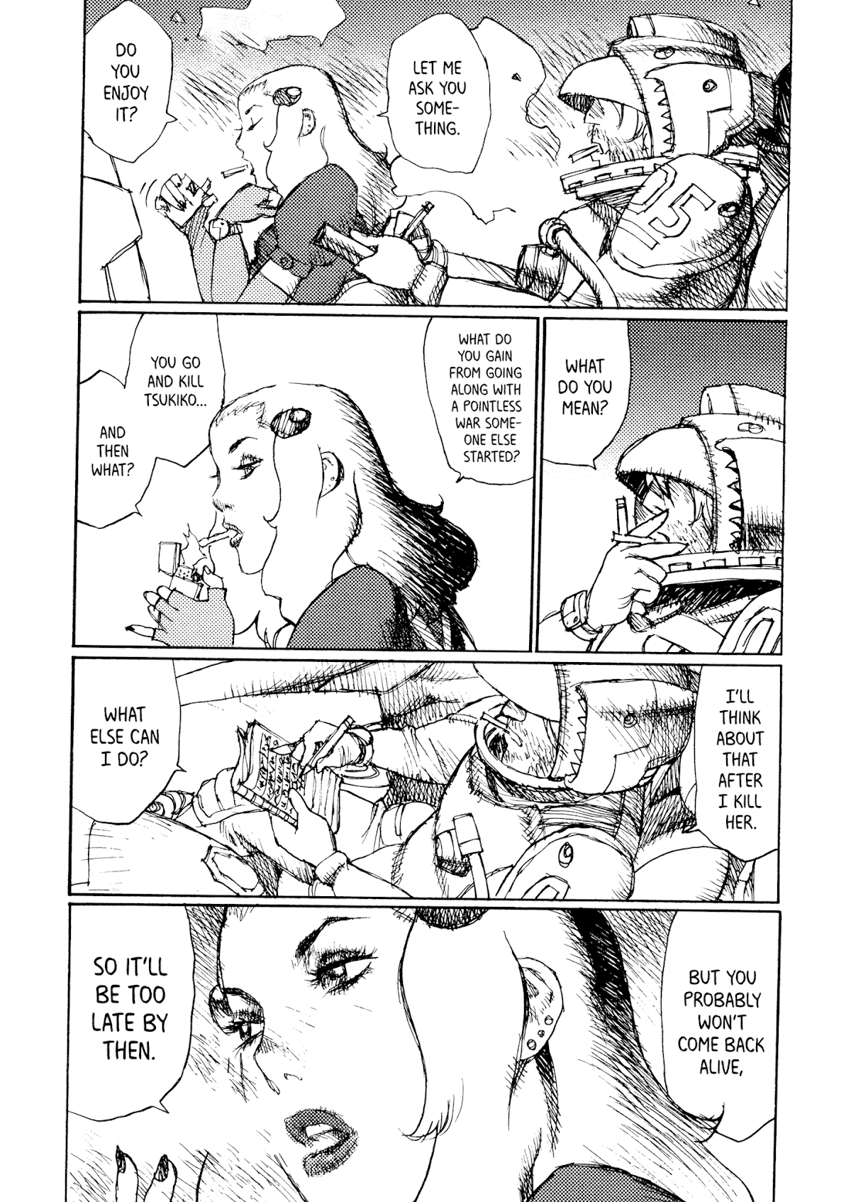 Joshi Kouhei Chapter 31 page 4 - Chapter 31: The Mercenaries' Afternoon 02