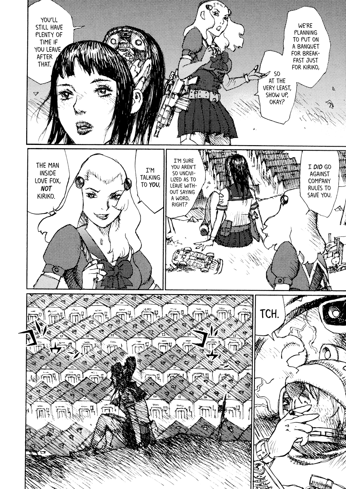 Joshi Kouhei Chapter 31 page 6 - Chapter 31: The Mercenaries' Afternoon 02