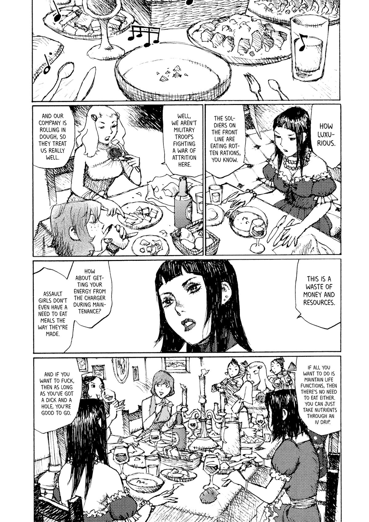 Joshi Kouhei Chapter 31 page 9 - Chapter 31: The Mercenaries' Afternoon 02