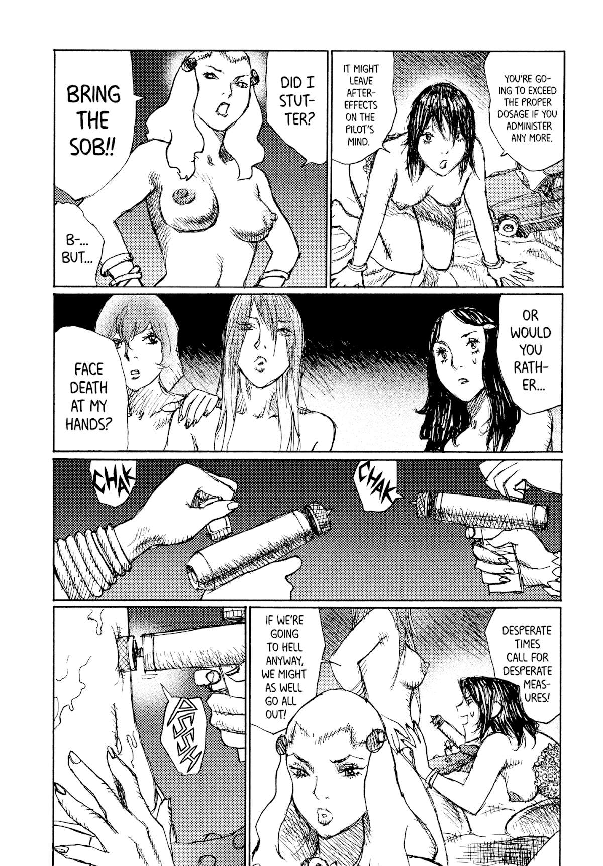Joshi Kouhei Chapter 32 page 28 - Chapter 32: The Mercenaries' Afternoon 03