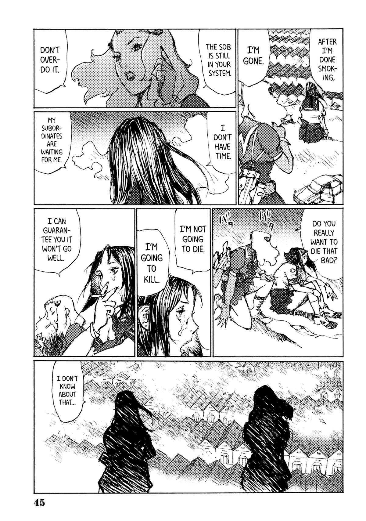 Joshi Kouhei Chapter 33 page 13 - Chapter 33: The Mercenaries' Afternoon 04