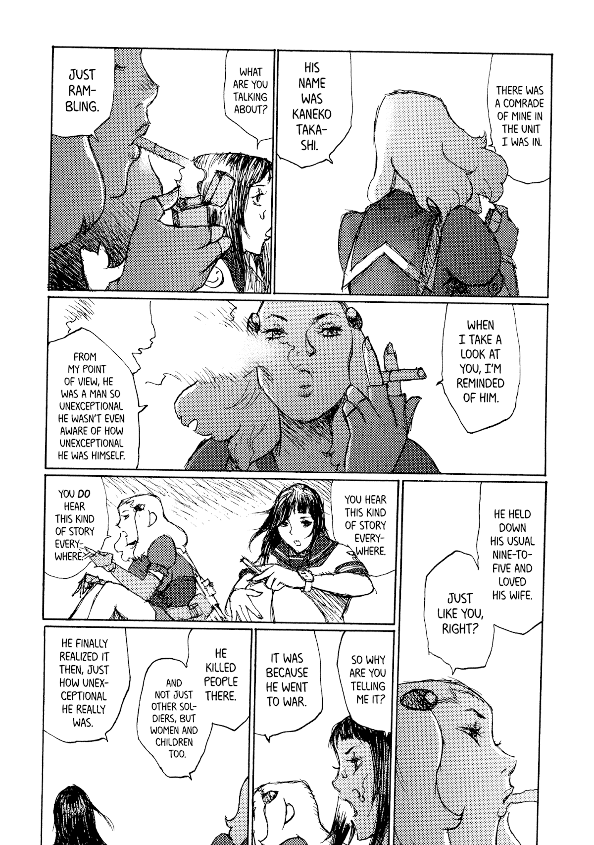 Joshi Kouhei Chapter 33 page 14 - Chapter 33: The Mercenaries' Afternoon 04