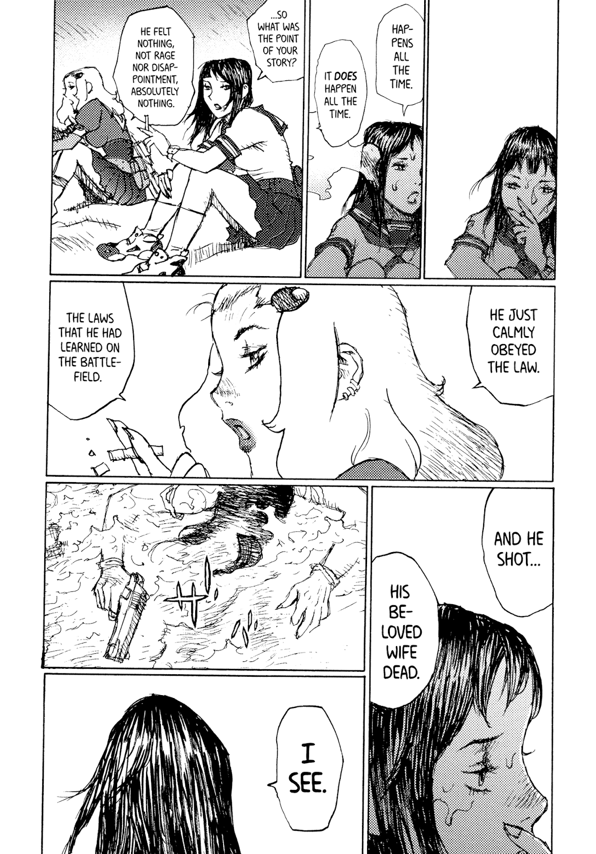Joshi Kouhei Chapter 33 page 16 - Chapter 33: The Mercenaries' Afternoon 04