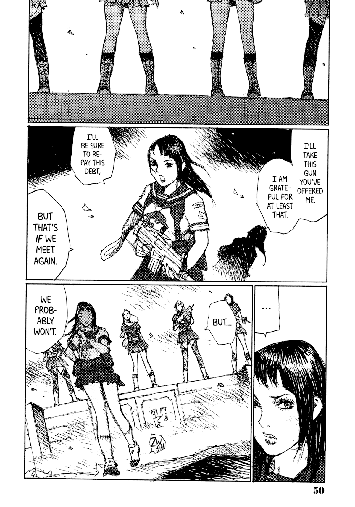 Joshi Kouhei Chapter 33 page 18 - Chapter 33: The Mercenaries' Afternoon 04
