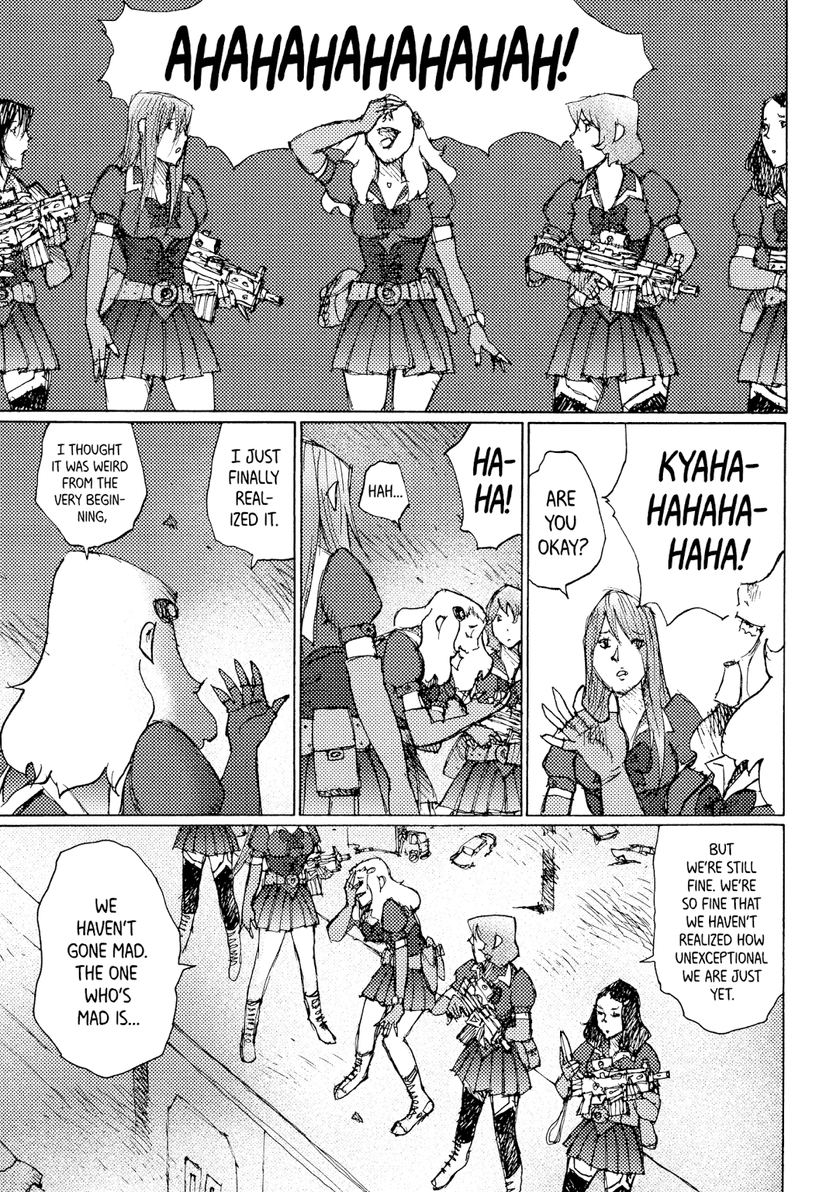 Joshi Kouhei Chapter 33 page 27 - Chapter 33: The Mercenaries' Afternoon 04
