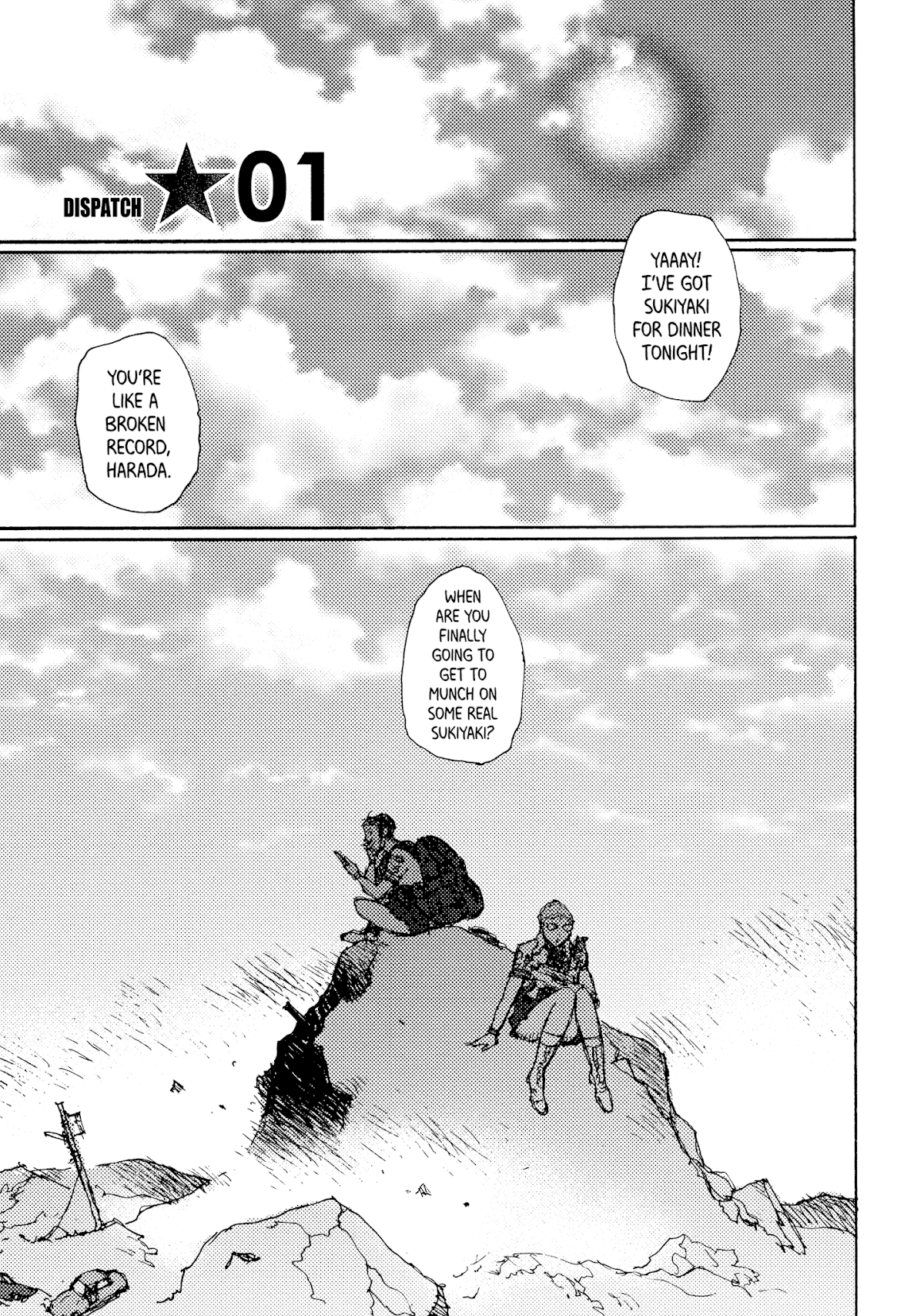 Joshi Kouhei Chapter 34 page 1 - Chapter 34: Dispatch 01