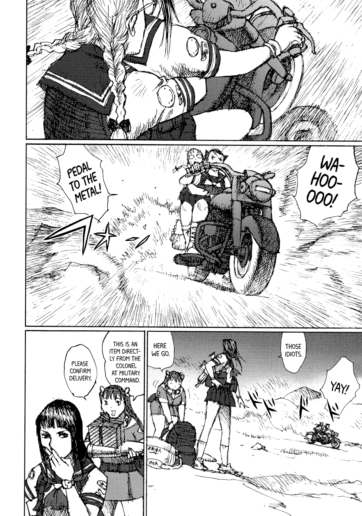 Joshi Kouhei Chapter 34 page 10 - Chapter 34: Dispatch 01