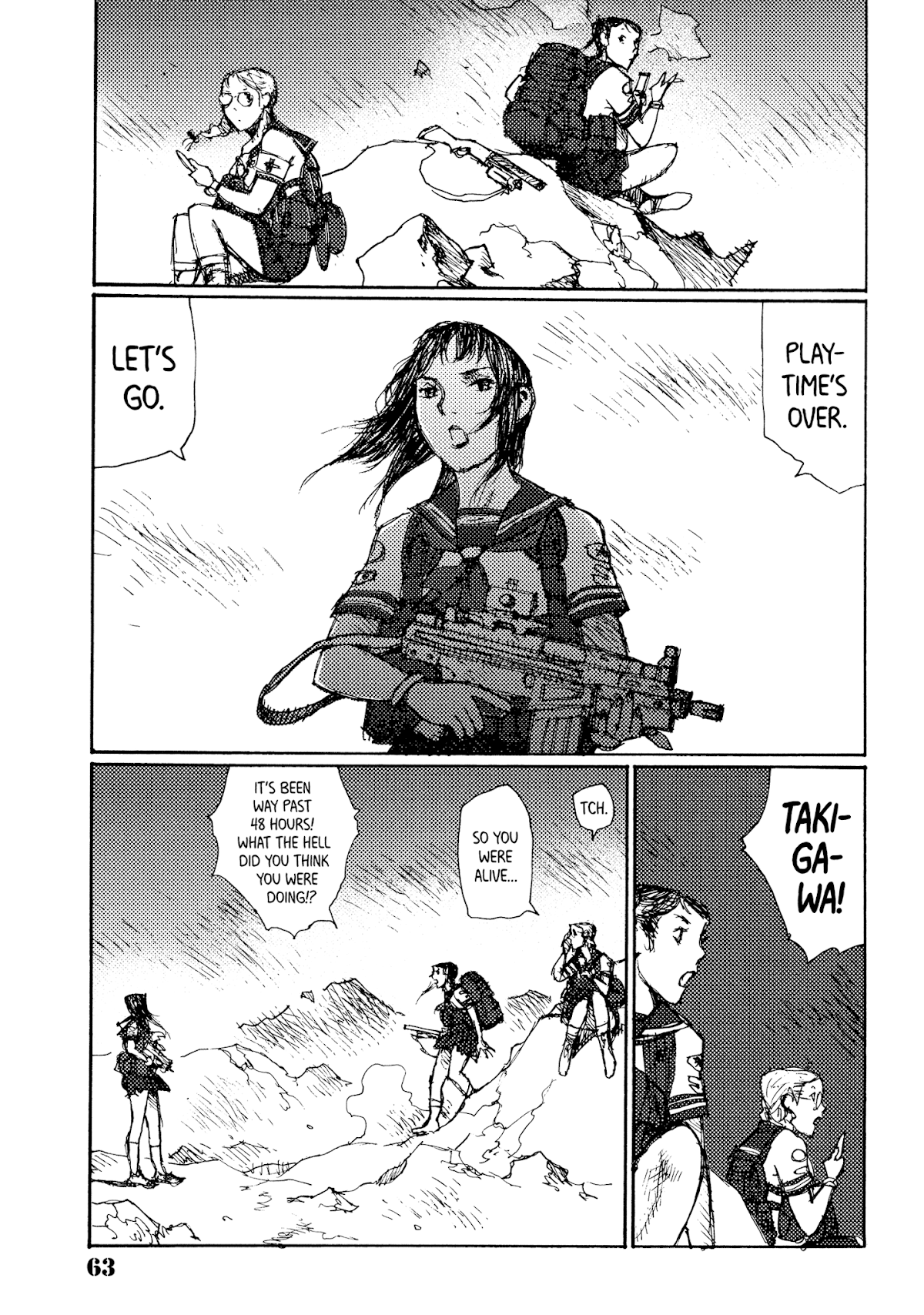 Joshi Kouhei Chapter 34 page 3 - Chapter 34: Dispatch 01