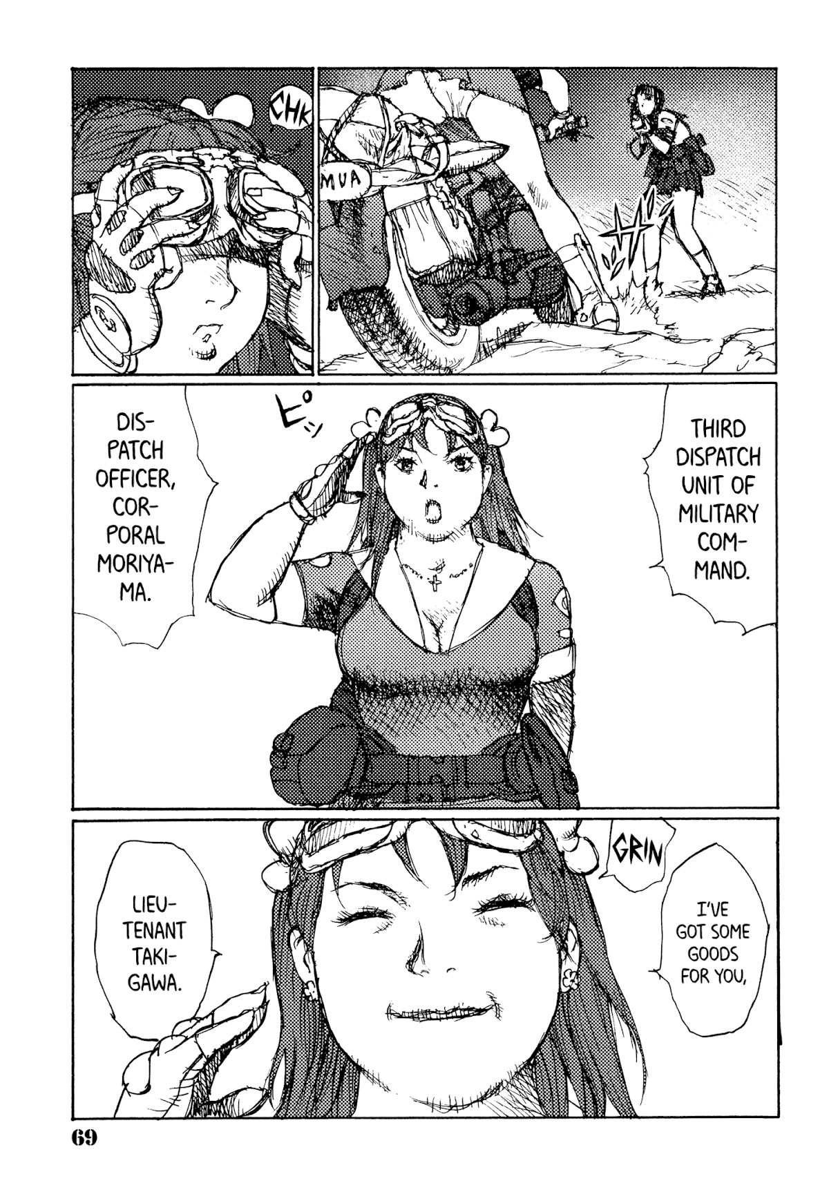 Joshi Kouhei Chapter 34 page 9 - Chapter 34: Dispatch 01