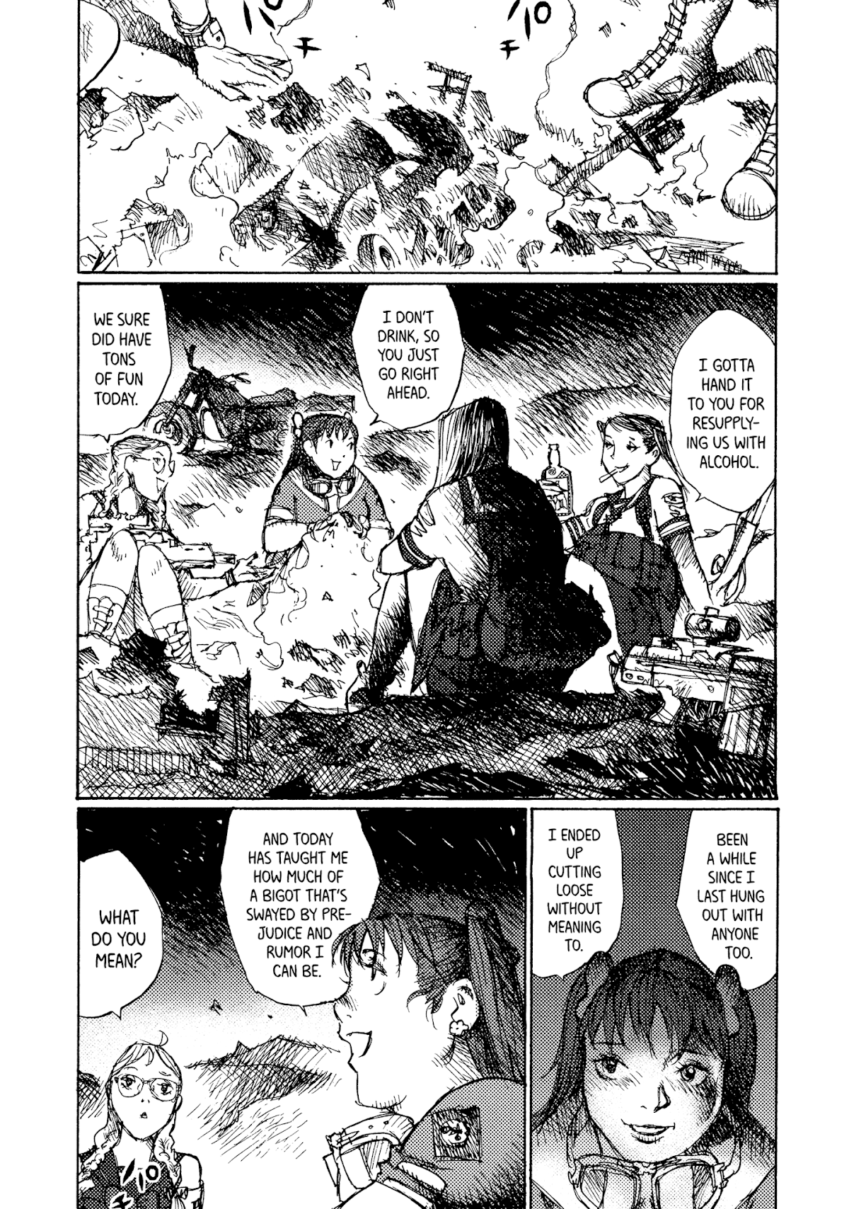 Joshi Kouhei Chapter 35 page 7 - Chapter 35: Dispatch 02