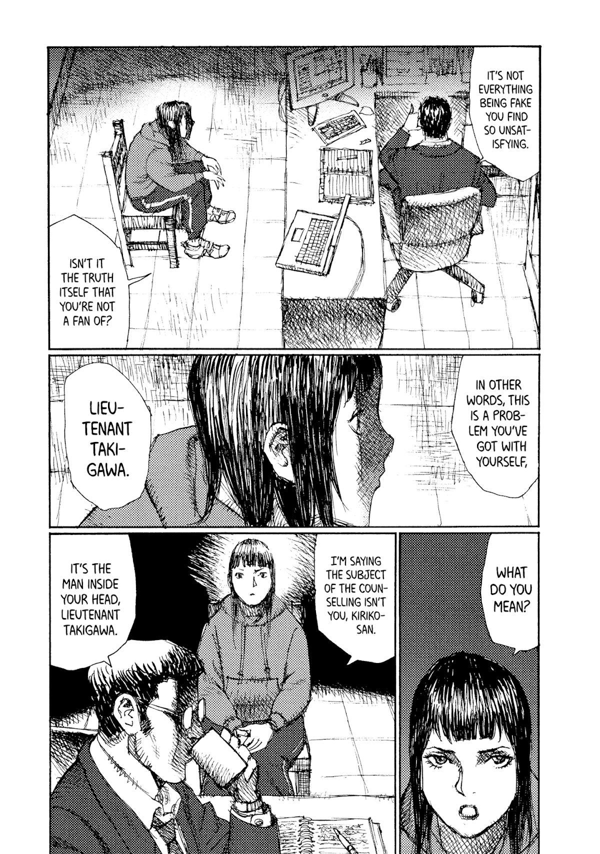 Joshi Kouhei Chapter 38 page 35 - Chapter 38: Kiriko 03