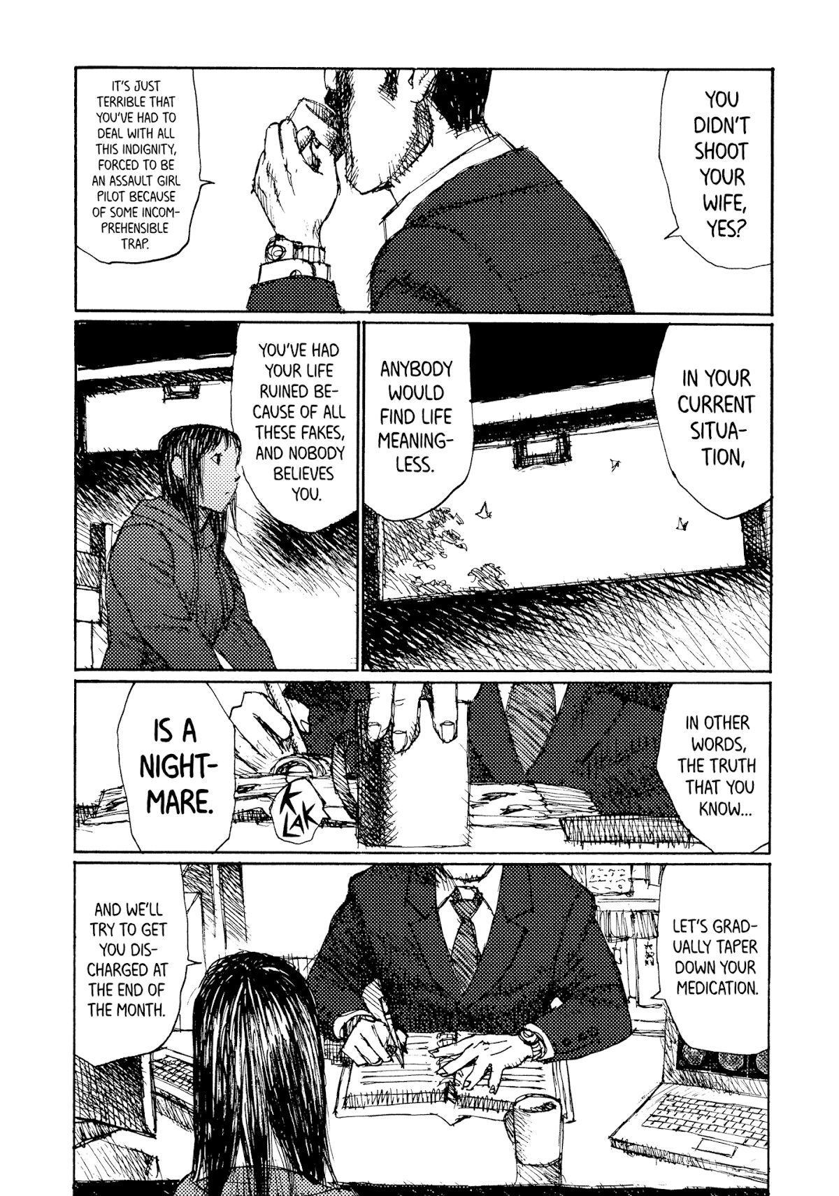 Joshi Kouhei Chapter 38 page 36 - Chapter 38: Kiriko 03