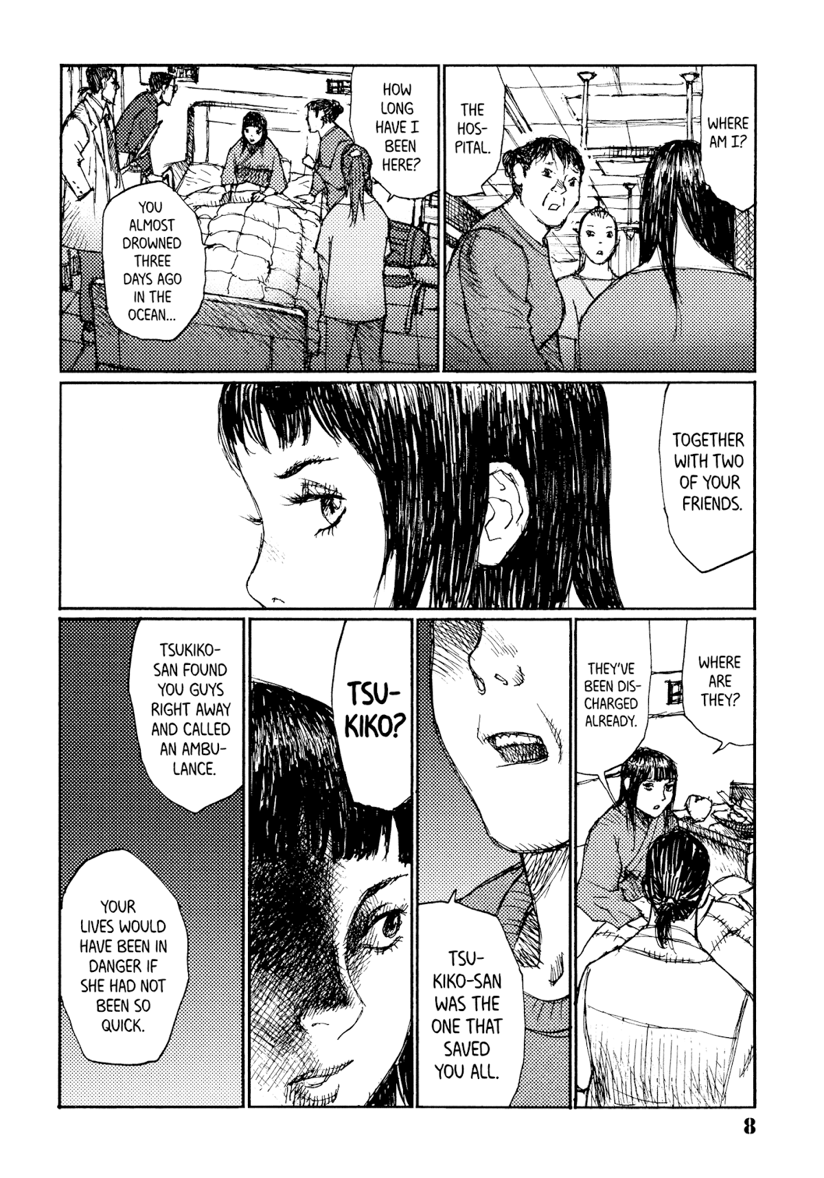 Joshi Kouhei Chapter 38 page 8 - Chapter 38: Kiriko 03