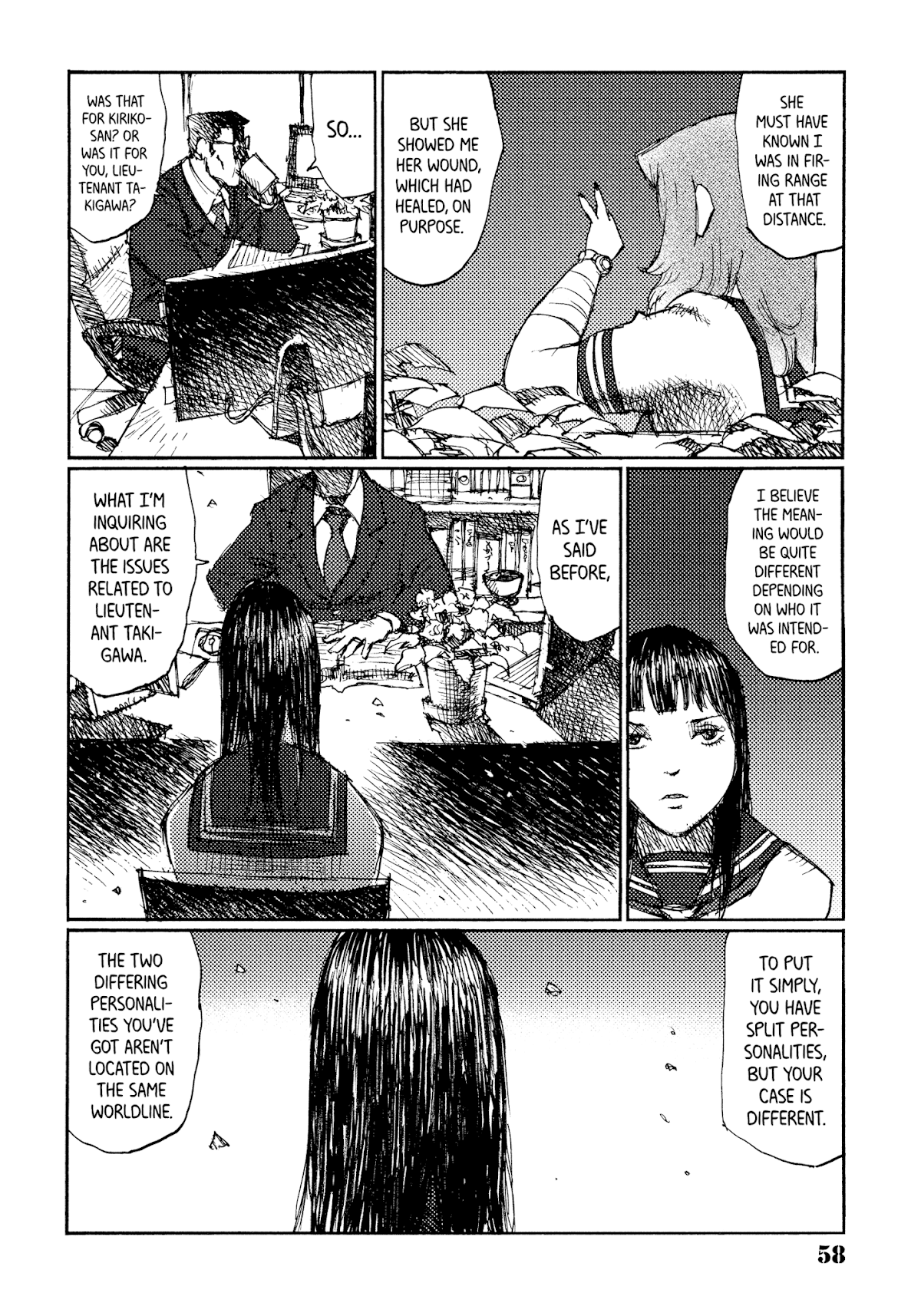 Joshi Kouhei Chapter 39 page 20 - Chapter 39: Kiriko 04