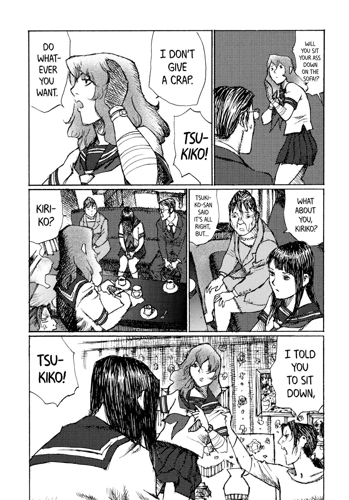 Joshi Kouhei Chapter 40 page 17 - Chapter 40: Kiriko 05