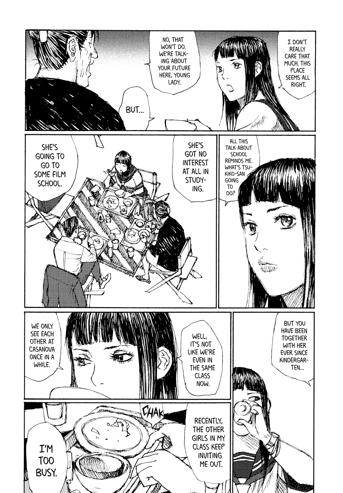 Joshi Kouhei Chapter 42 page 9 - Chapter 42: Kiriko 07