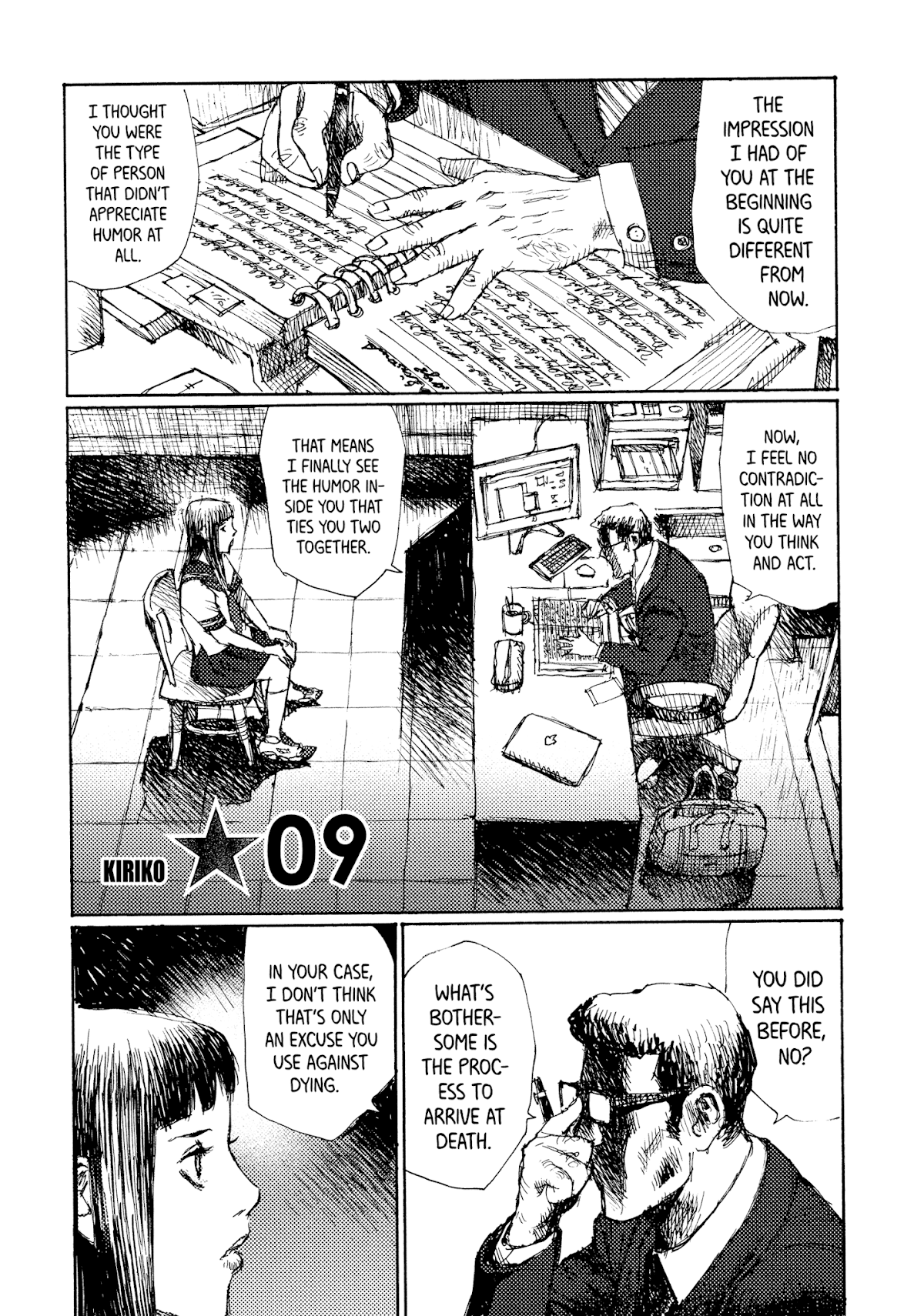 Joshi Kouhei Chapter 44 page 1 - Chapter 44: Kiriko 09