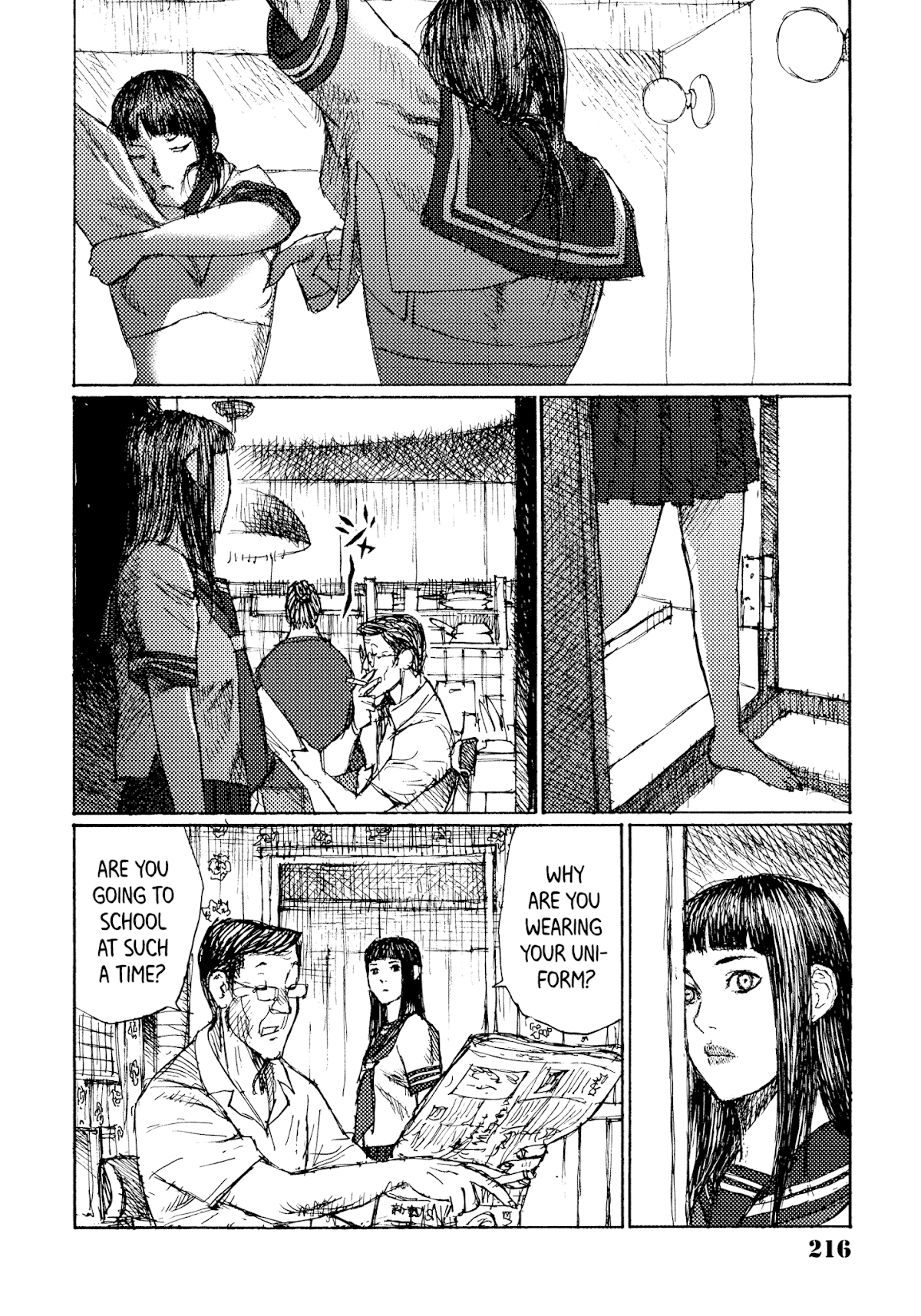Joshi Kouhei Chapter 44 page 12 - Chapter 44: Kiriko 09