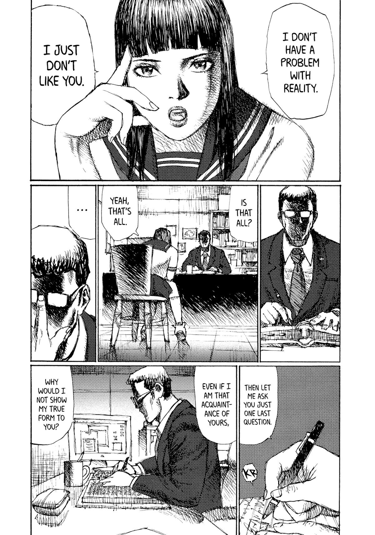 Joshi Kouhei Chapter 44 page 9 - Chapter 44: Kiriko 09