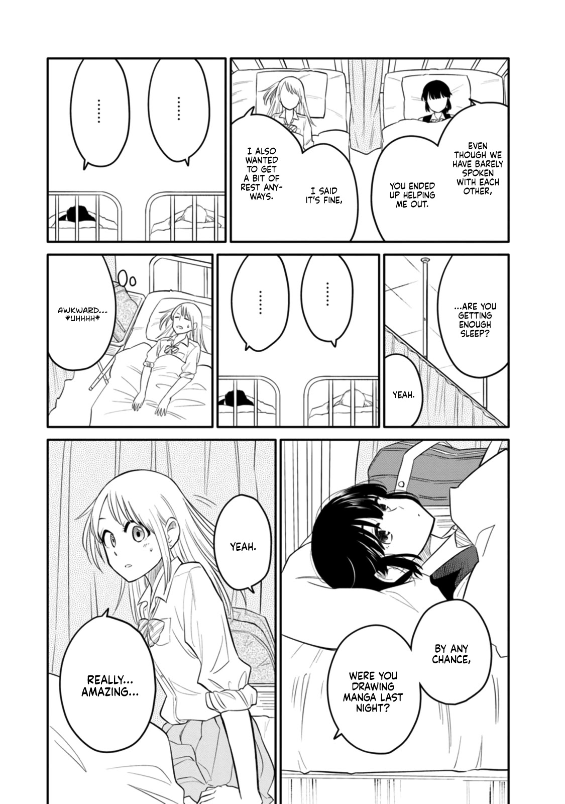 Joshi-man Chapter 1 page 12 - Chapter 1: Highschool Girls Draw Eromanga
