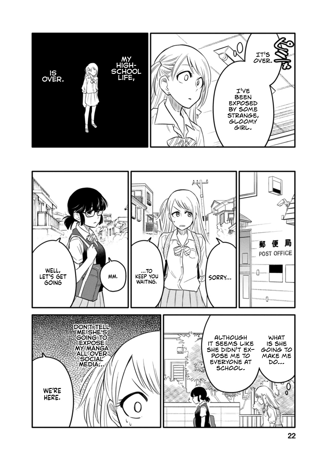 Joshi-man Chapter 1 page 19 - Chapter 1: Highschool Girls Draw Eromanga