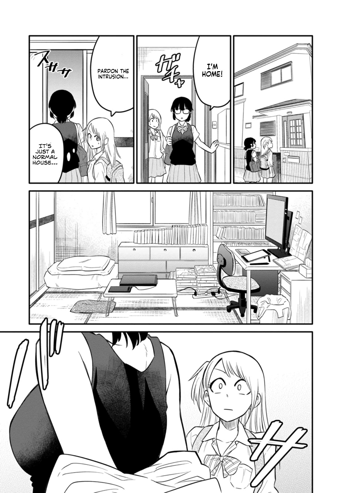 Joshi-man Chapter 1 page 20 - Chapter 1: Highschool Girls Draw Eromanga