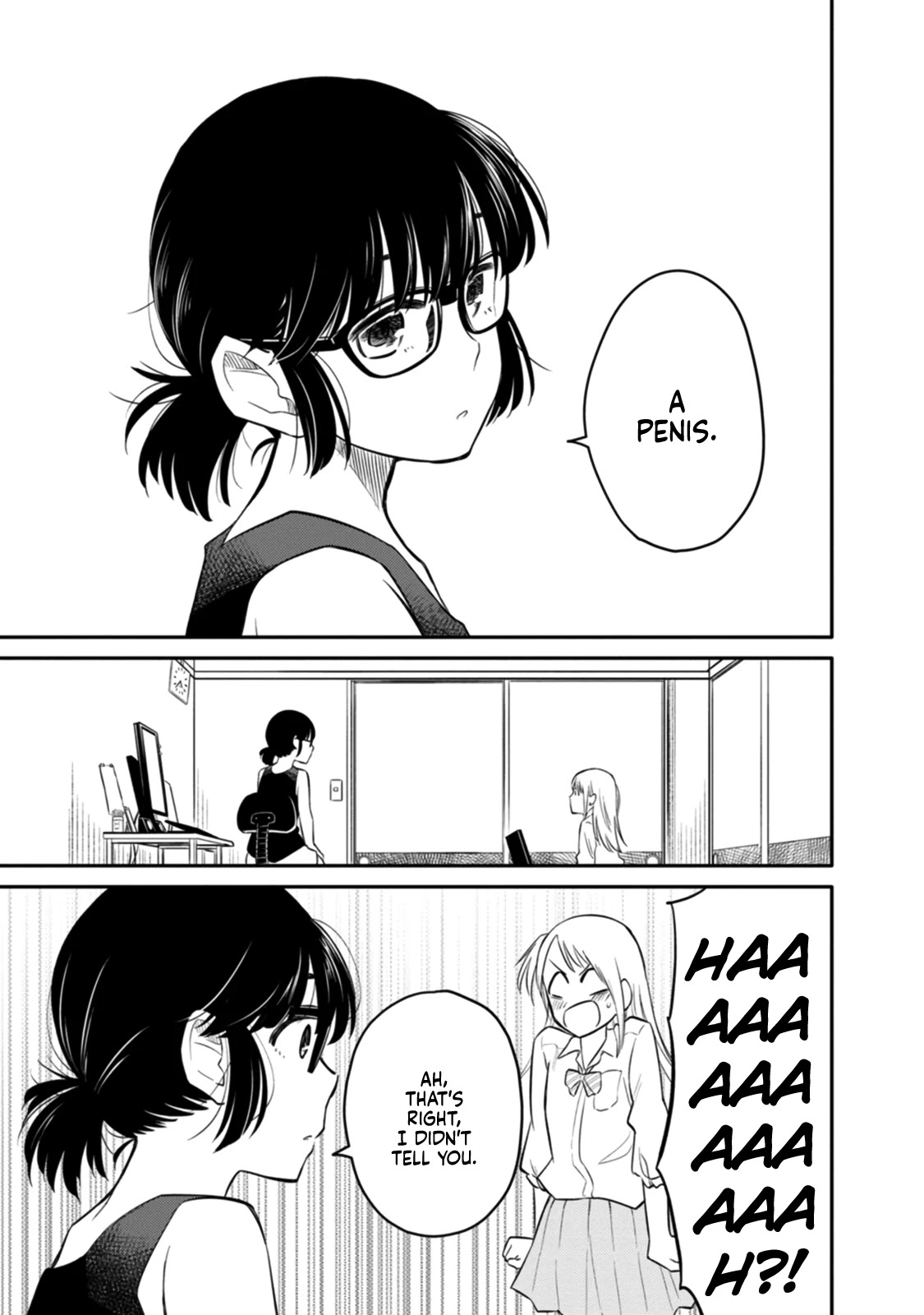Joshi-man Chapter 1 page 24 - Chapter 1: Highschool Girls Draw Eromanga