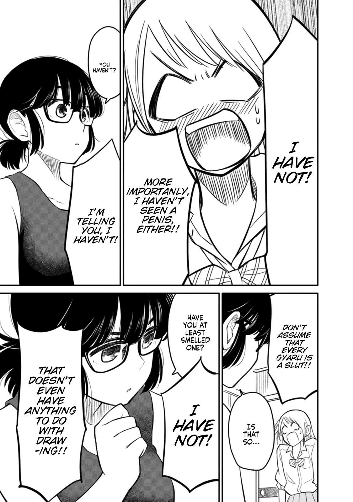 Joshi-man Chapter 1 page 26 - Chapter 1: Highschool Girls Draw Eromanga