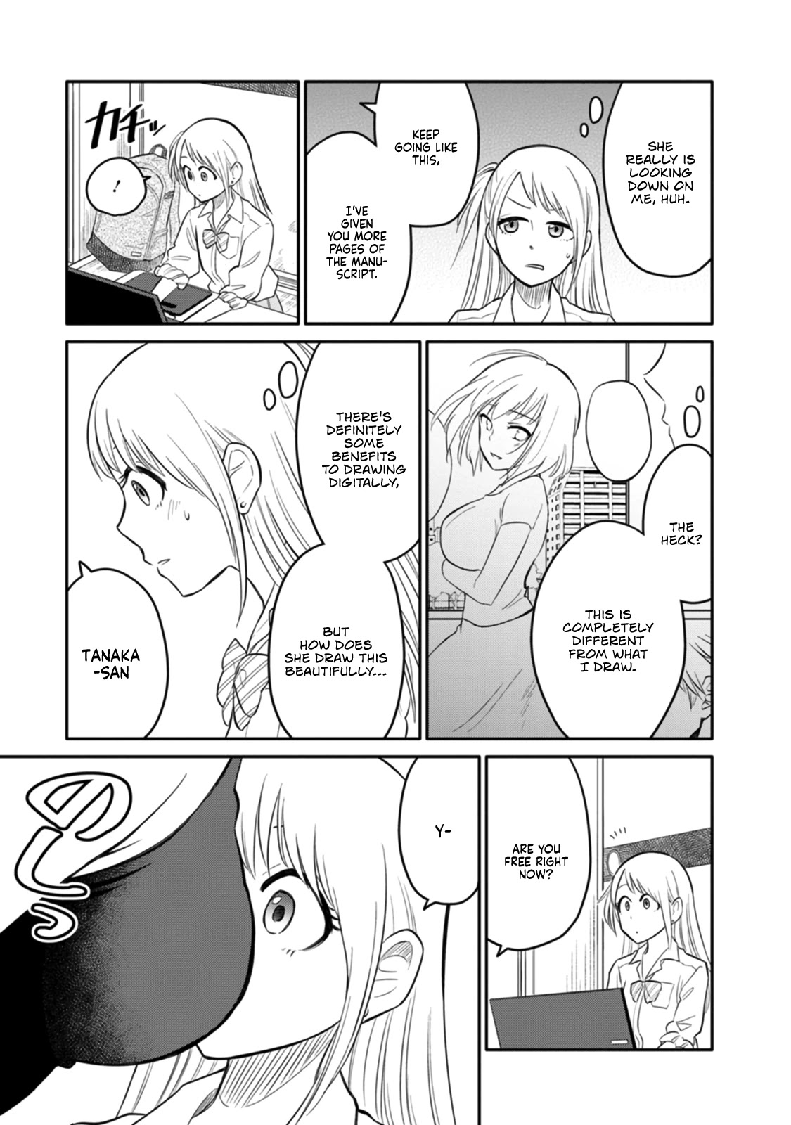 Joshi-man Chapter 1 page 30 - Chapter 1: Highschool Girls Draw Eromanga
