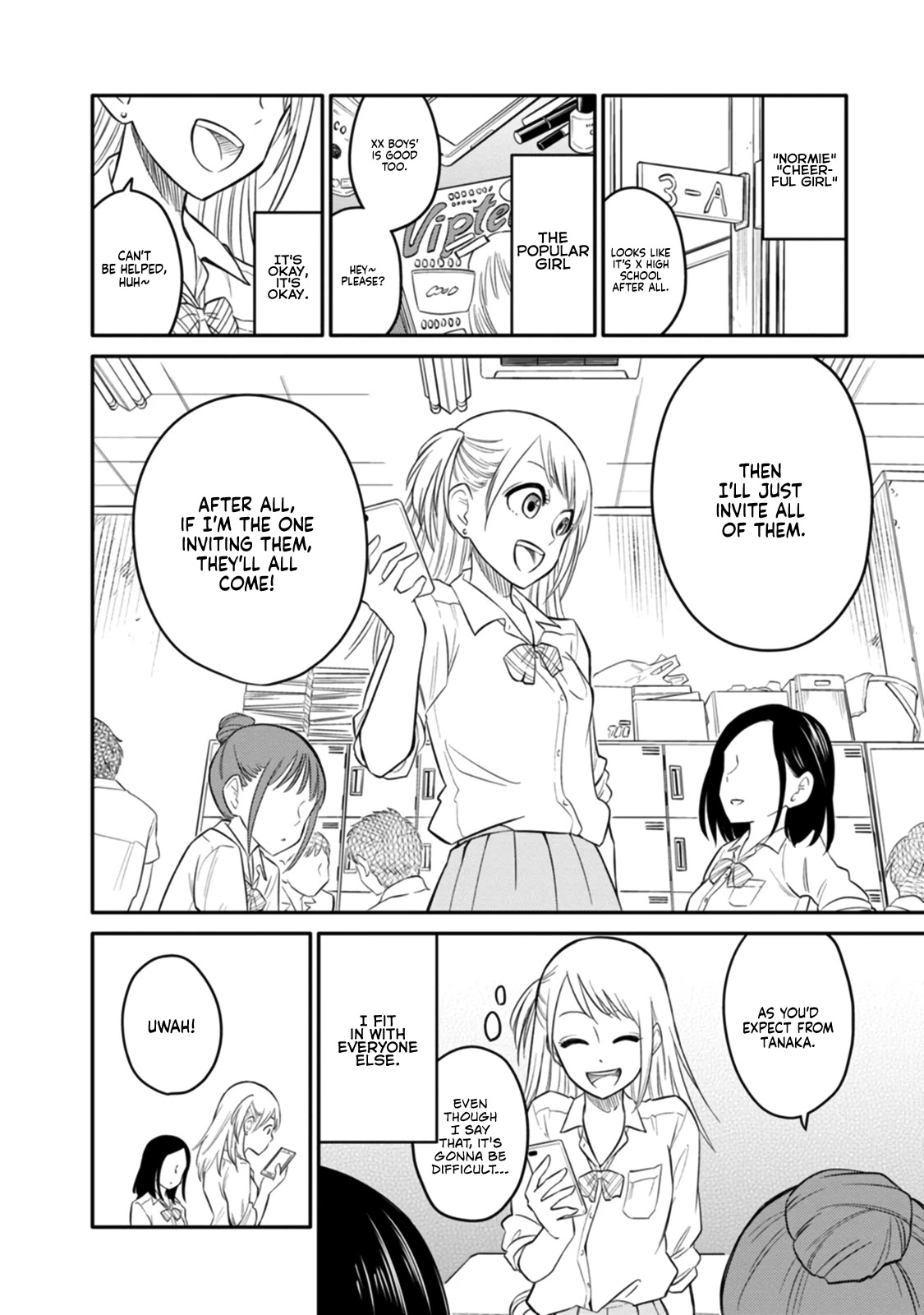 Joshi-man Chapter 1 page 5 - Chapter 1: Highschool Girls Draw Eromanga