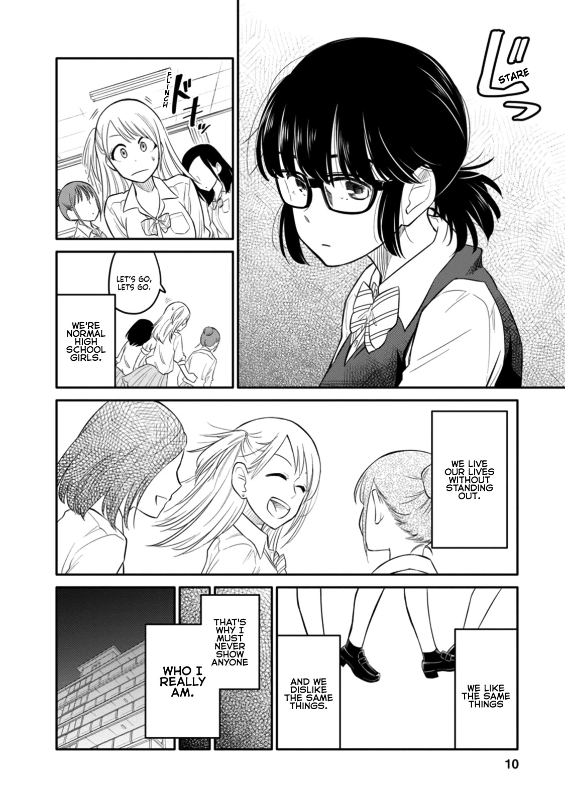 Joshi-man Chapter 1 page 7 - Chapter 1: Highschool Girls Draw Eromanga