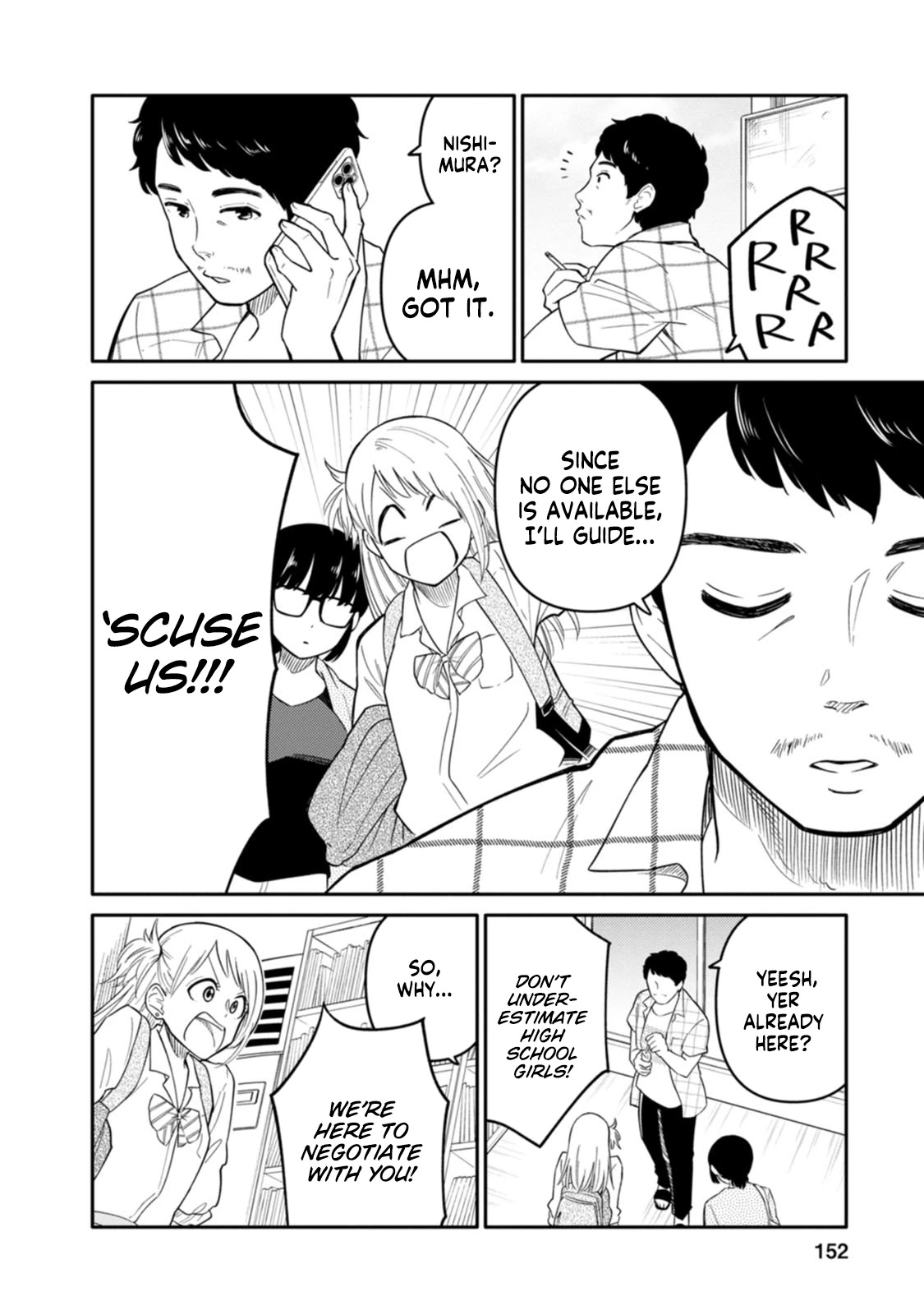 Joshi-man Chapter 10 page 10 - Chapter 10: A Highschool Girl Will Not Quit Eromanga