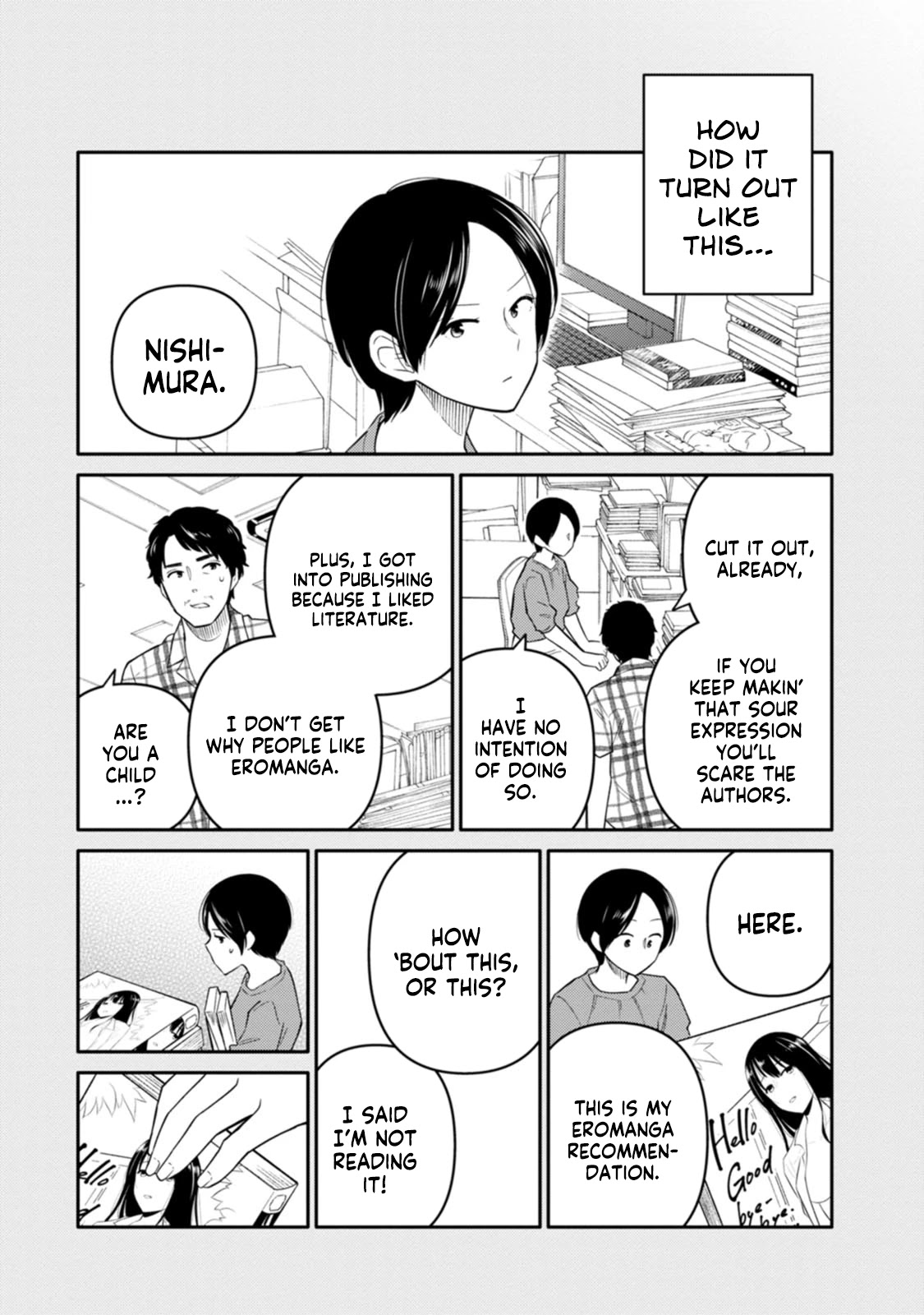 Joshi-man Chapter 10 page 17 - Chapter 10: A Highschool Girl Will Not Quit Eromanga