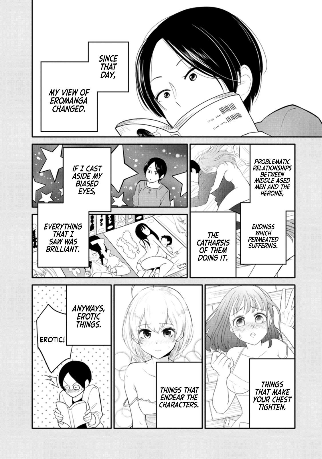 Joshi-man Chapter 10 page 18 - Chapter 10: A Highschool Girl Will Not Quit Eromanga