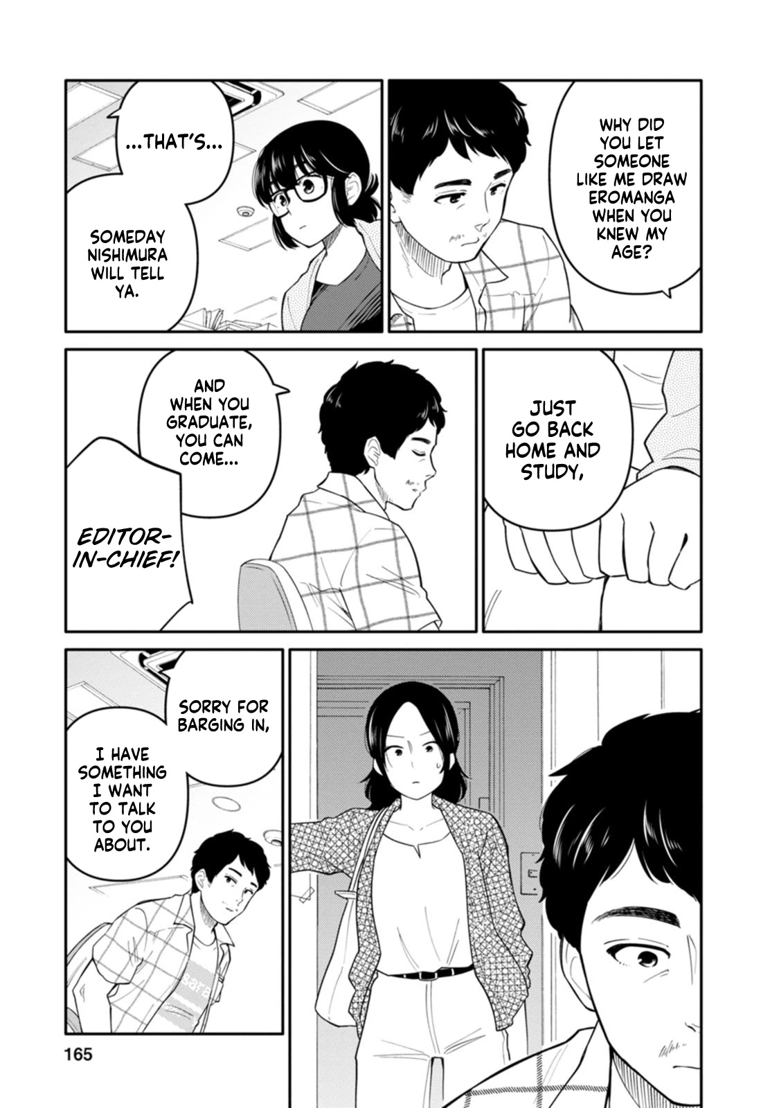 Joshi-man Chapter 10 page 23 - Chapter 10: A Highschool Girl Will Not Quit Eromanga