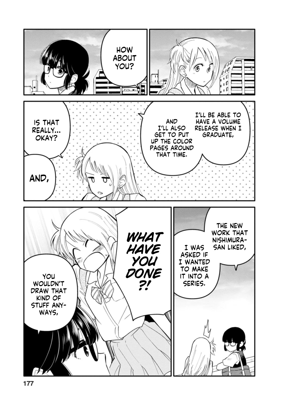 Joshi-man Chapter 10 page 34 - Chapter 10: A Highschool Girl Will Not Quit Eromanga