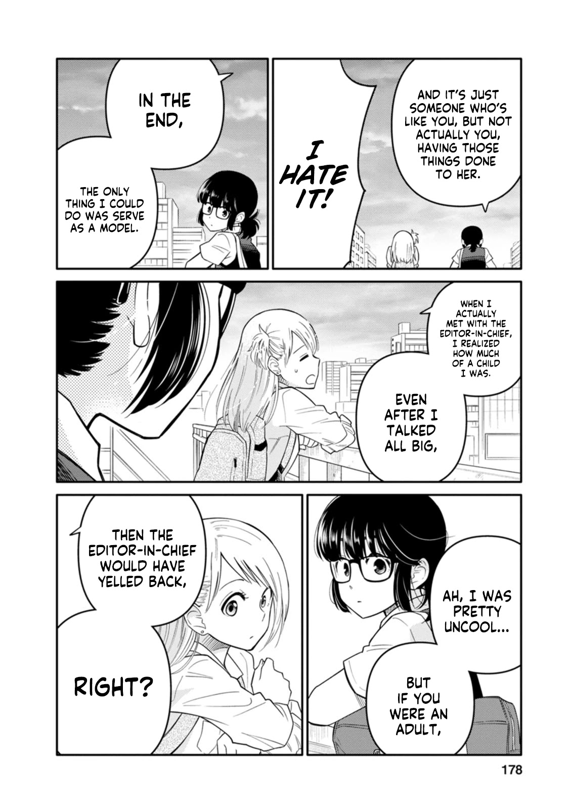 Joshi-man Chapter 10 page 35 - Chapter 10: A Highschool Girl Will Not Quit Eromanga