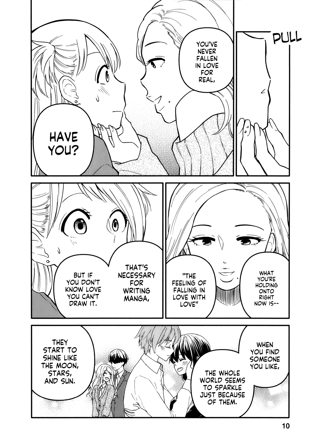 Joshi-man Chapter 11 page 10 - Chapter 11: A Highschool Girl Brings in Eromanga