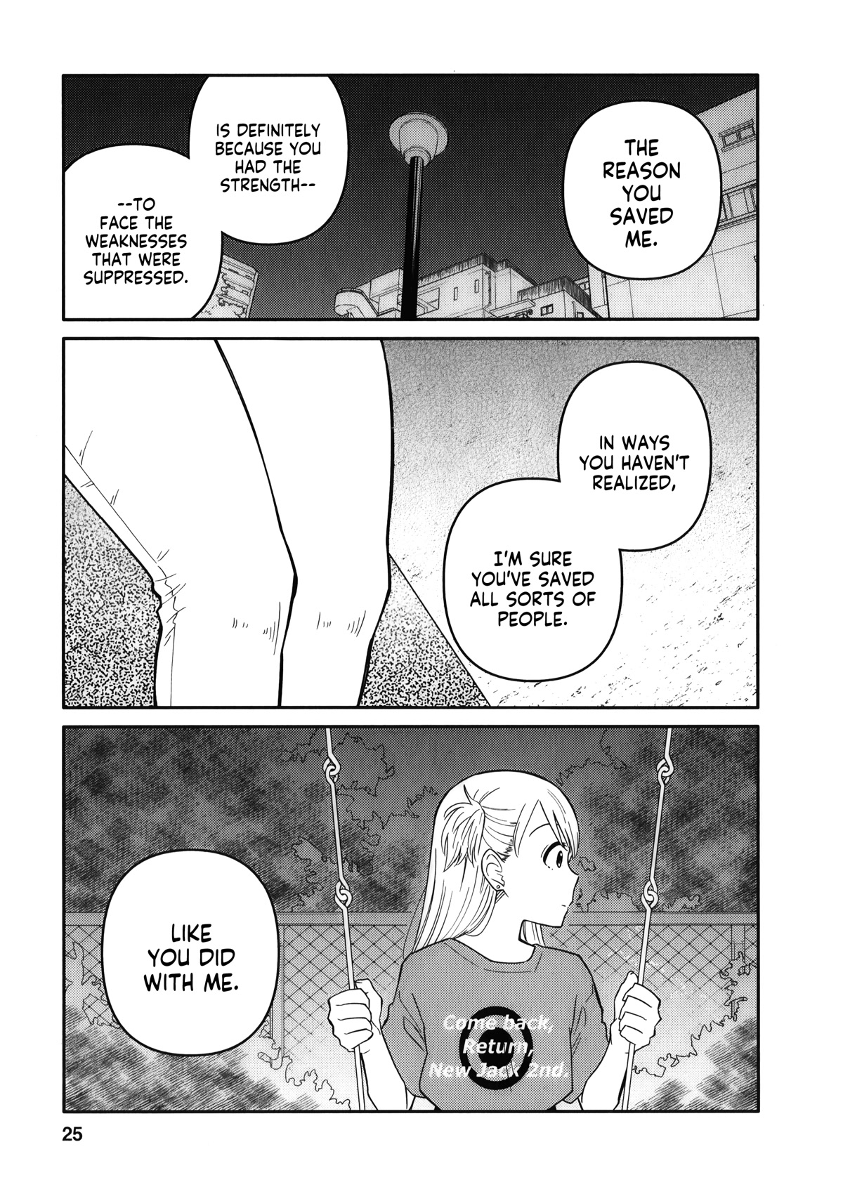 Joshi-man Chapter 11 page 25 - Chapter 11: A Highschool Girl Brings in Eromanga