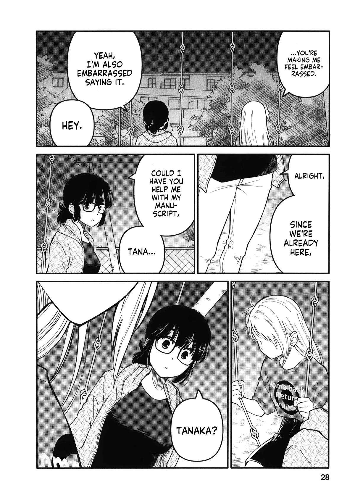 Joshi-man Chapter 11 page 28 - Chapter 11: A Highschool Girl Brings in Eromanga