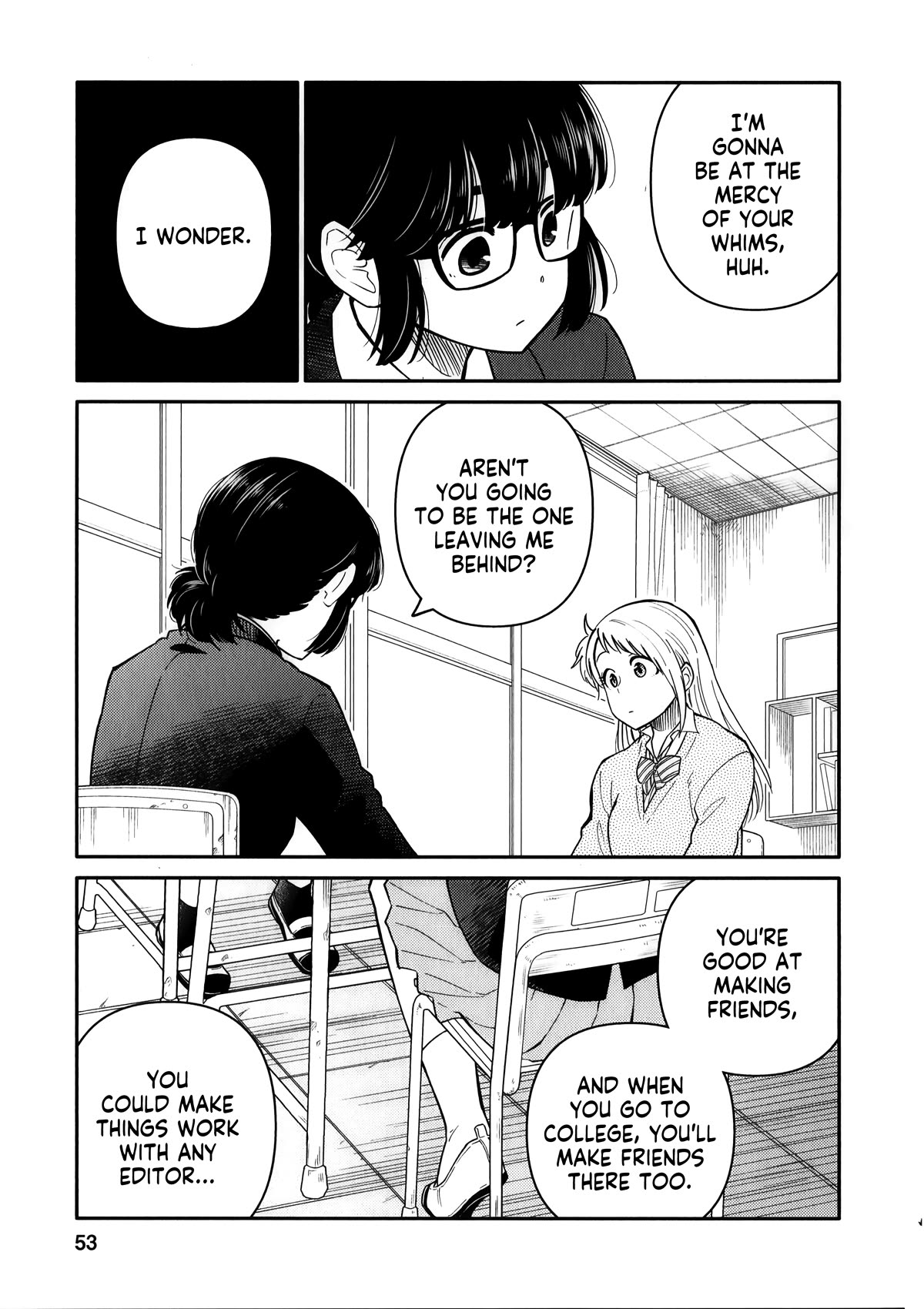 Joshi-man Chapter 12 page 21 - Chapter 12: A Highschool Girl is Excited by an Eromanga Artist.