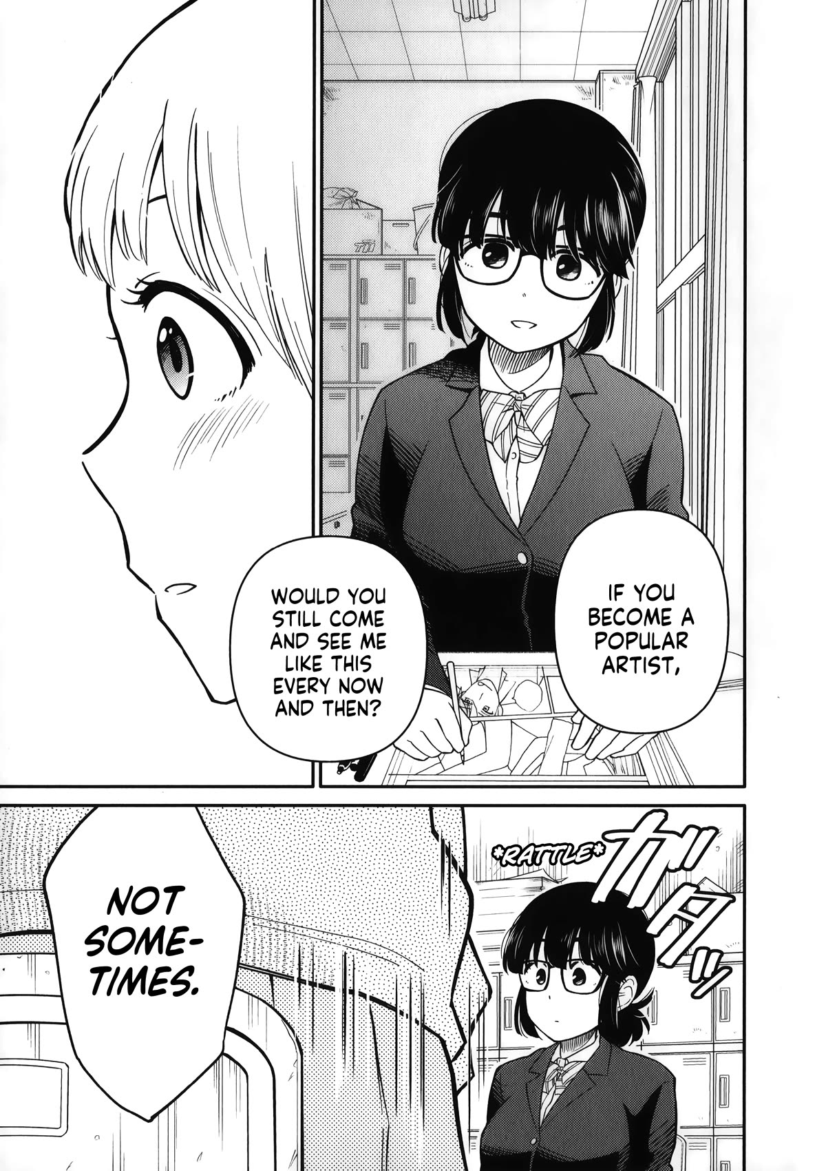 Joshi-man Chapter 12 page 23 - Chapter 12: A Highschool Girl is Excited by an Eromanga Artist.